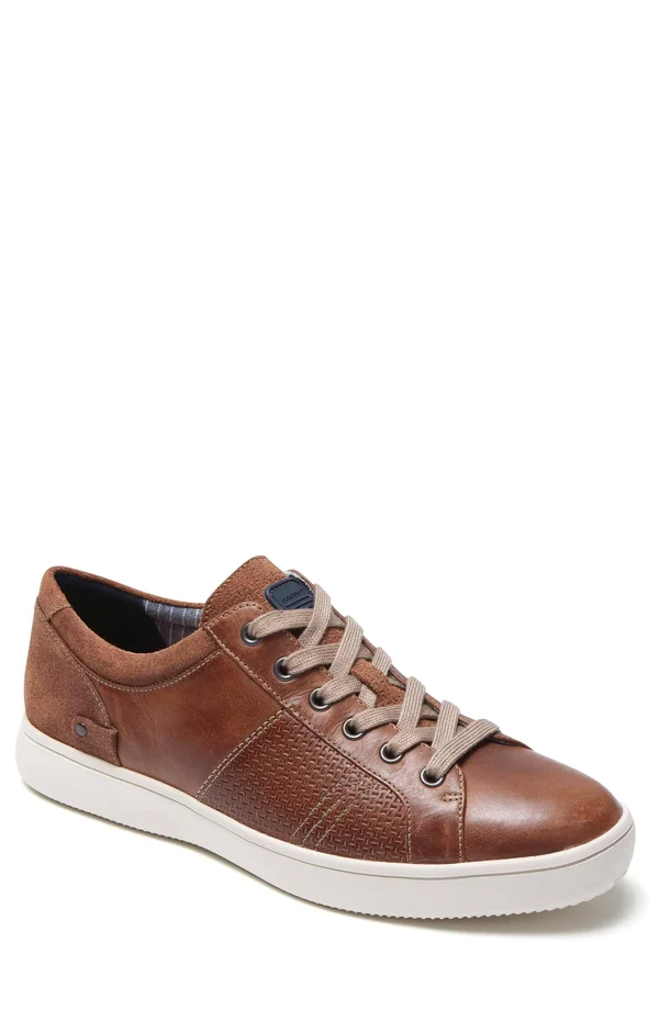 Rockport CL Colle Tie 8 Men's Dark Tan