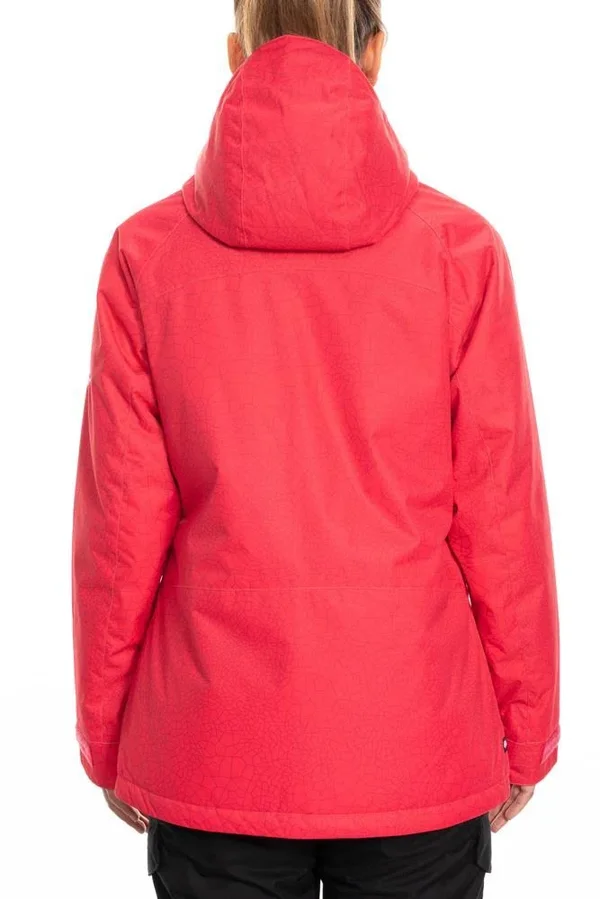 686 Women's Athena Insulated Jacket Black Speckle Colorblock, L