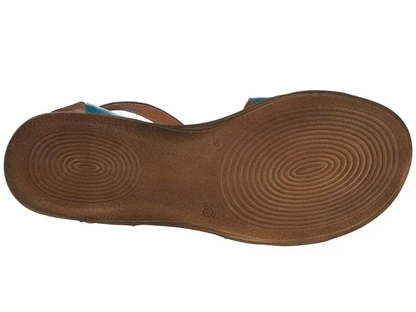 Miz Mooz Margarita Women's Ankle Strap Sandal Marine Size 36