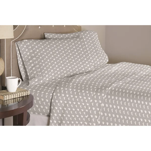Pointehaven 200TC Cotton Sheet Set - Size: Twin-XL, Blue