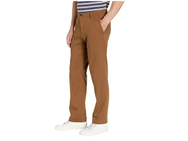 Dockers Men's Easy Straight Fit Khaki Stretch Pants - Tobacco