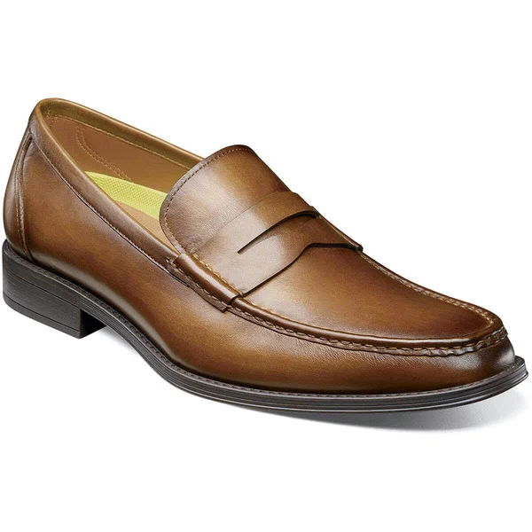 Florsheim Amelio Penny Loafer 8.5 Men's Cognac