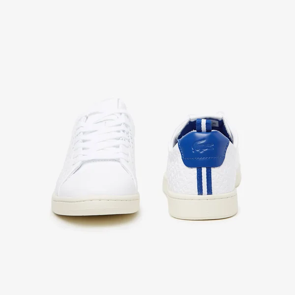 Lacoste Men's Carnaby Evo Sneaker - White/Dark Blue