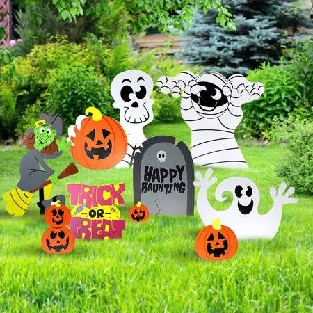 Halloween Yard Sign Is Suitable for Outdoor/Indoor Decoration, Lawn Decoration, Men's