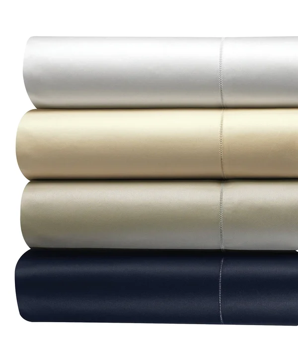 Ralph Lauren RL 624 Sateen Flat Sheet, Queen - Metropolitan Grey