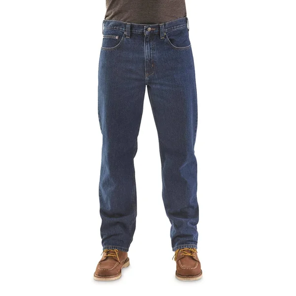 Guide Gear Men's Sportsman&s Jeans, Size: W40 L32, Dark Stonewash