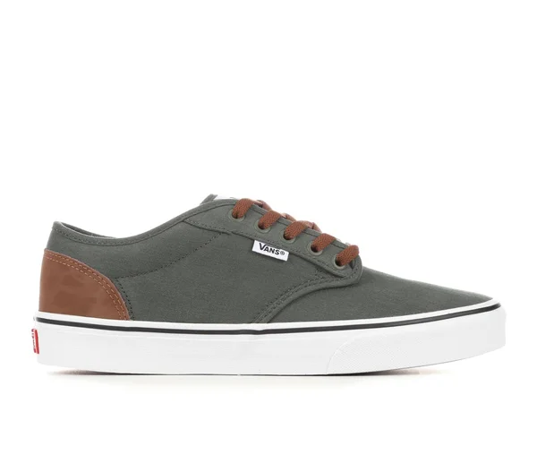 Men's Vans Atwood Skate Shoes in Thyme/White Leath Size 7 Medium