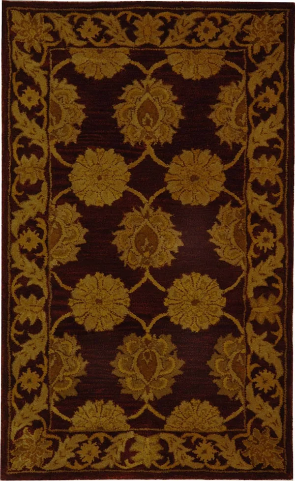 Safavieh Heritage HG314B Maroon Rug 4&6x22 x 6&6x22 Oval