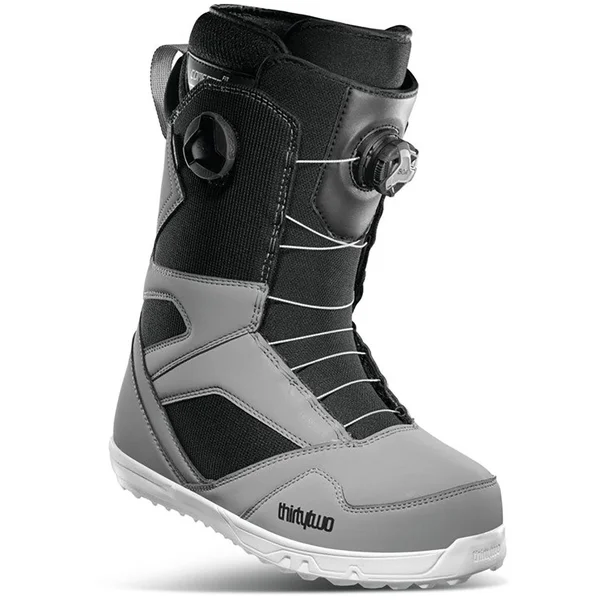 Thirtytwo STW Double Boa Snowboard Boots 2021 - 5 in Gray