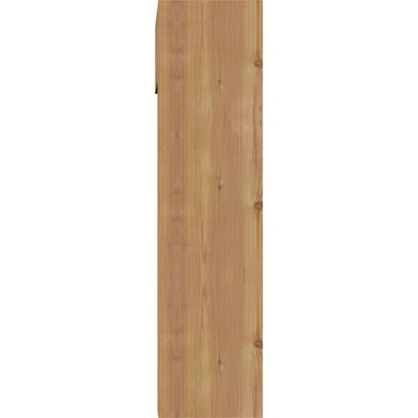 Ekena Millwork 1461972 7 1/2x22W x 22x22D x 30x22H Balboa Block Smooth Bracket w/ Offset Brace, Western Red Cedar