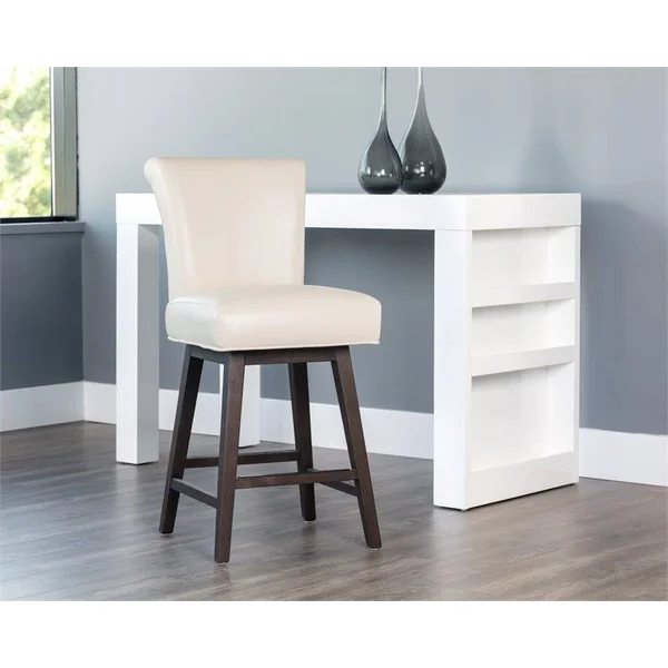 Sunpan Hamlet Swivel Counter Stool - Castillo Cream