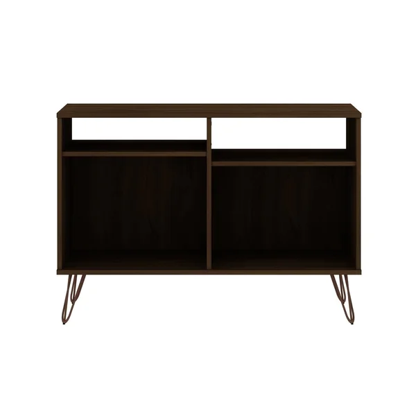Manhattan Comfort 138Gmc5 Rockefeller 39.37 TV Stand, Brown