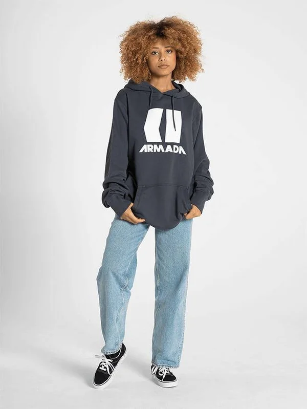 Armada Icon Hoodie - Men's Heather Grey - XL
