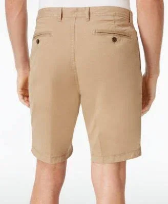 Michael Kors Mens Spring Stretch Casual Chino Shorts - Blue, 30