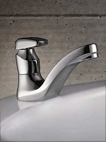 Moen M-Press Single Handle Metering Lavatory Faucet - Chrome, 8884