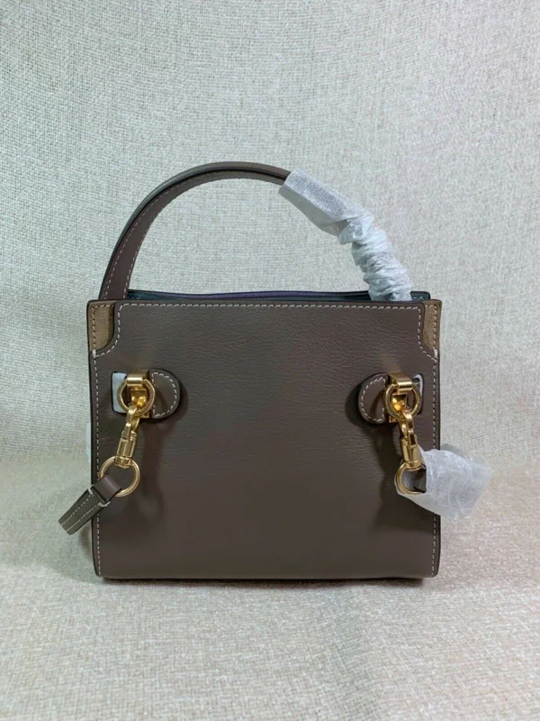 New Tory Burch Clam Shell Lee Radziwill Petite Double Bag