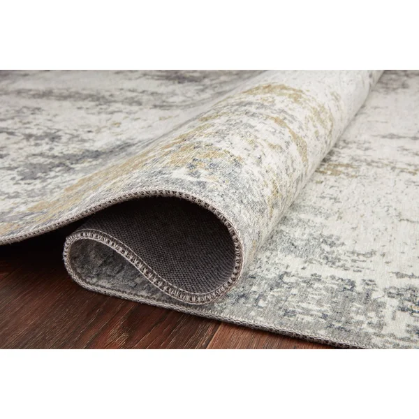 Alexander Home Alpine Modern Granite Area Rug - 7&-6x22 x 9&-6x22