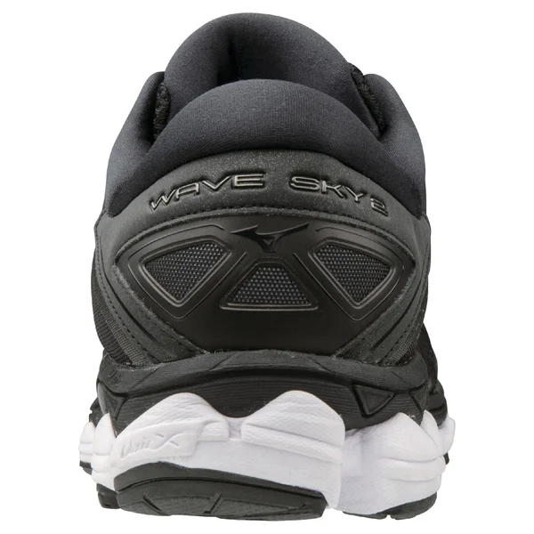 Mizuno - Men's Wave Sky 2 Running Shoe, Black, Size 7