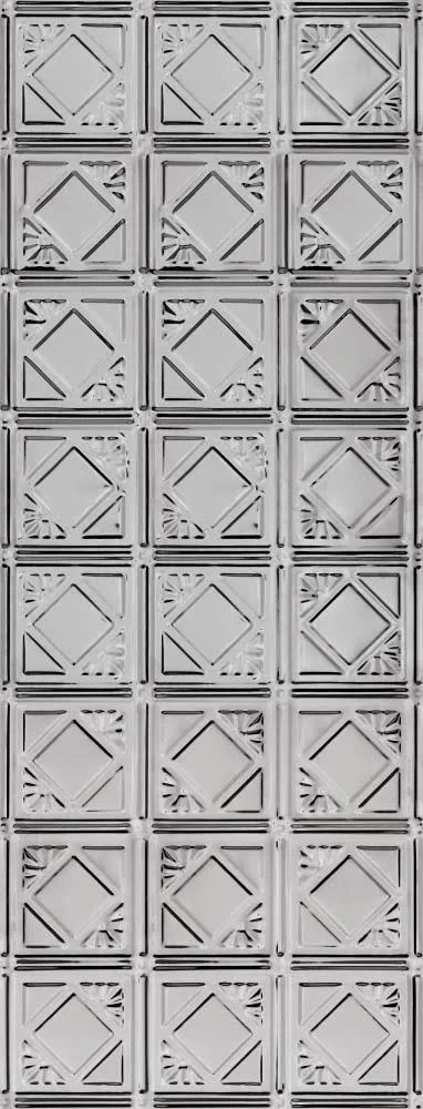 Armstrong Ceilings Metallaire 18.5-in x 48.5-in Stainless Steel Backsplash Panels, 5400207BNA