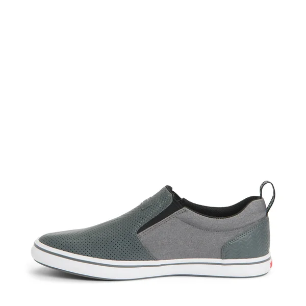 Xtratuf Men's Sharkbyte Leather Slip-On Shoes Gray Size - 10