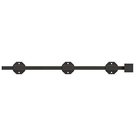 Deltana 18SBM10B 18x22 Modern Surface Bolt - HD, Solid Brass, Oil-Rubbed Bronze