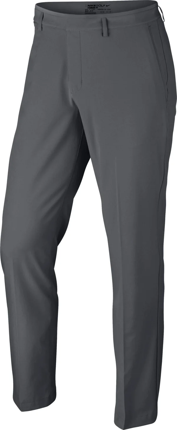 Nike Flat Front Stretch Golf Pants 34×32 Men's 833192-021 Dark Grey