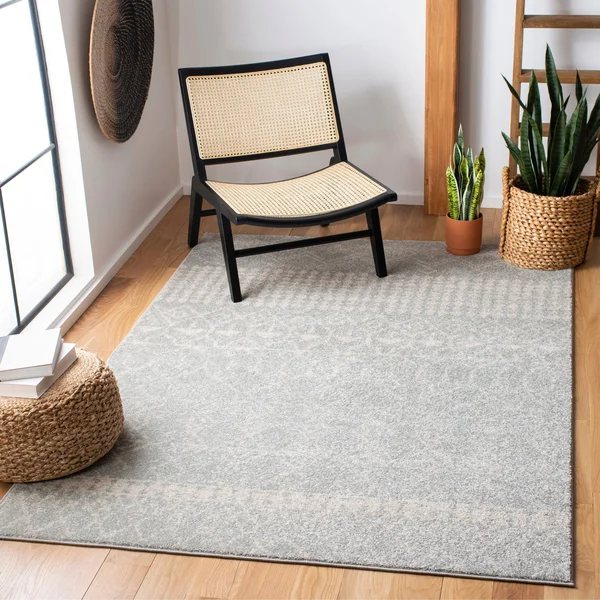 Safavieh Tulum 229 Light Grey, Ivory 4& x 6& Rug