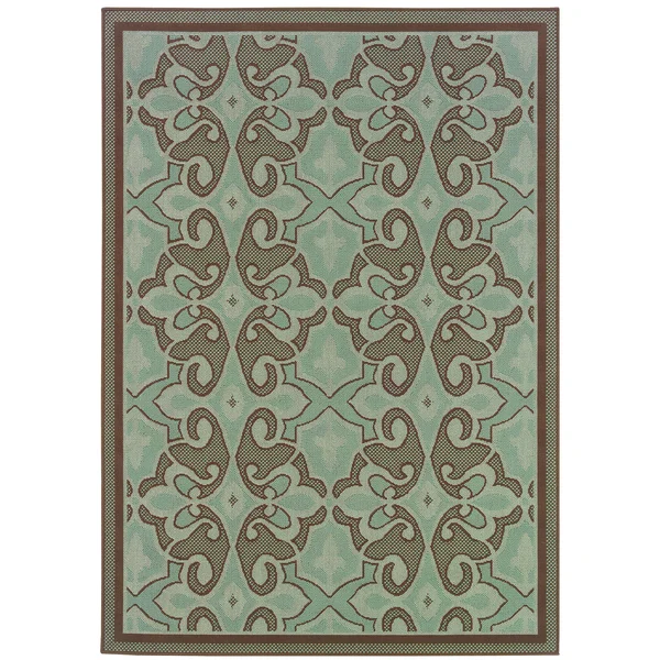 Oriental Weavers Montego 2335L 3&7x22 x 5&6x22 Blue Area Rug