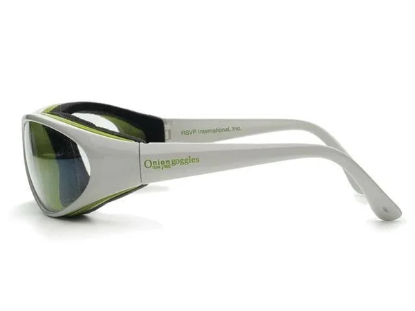 Rsvp International Tear Free Onion Goggles, White (Pack of 4) TEAR-W