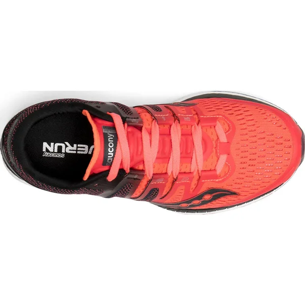 Saucony Women's Liberty ISO Running Shoe - Red - 8.5