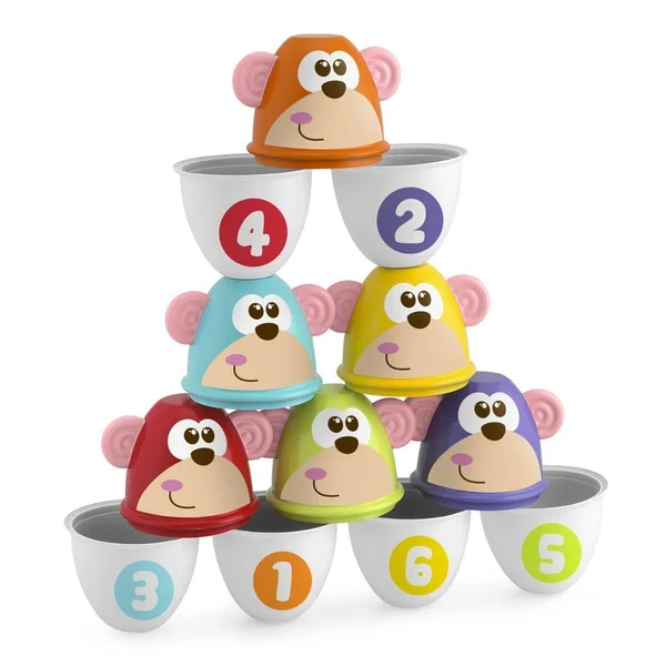 Chicco Monkey Strike Bowling Set