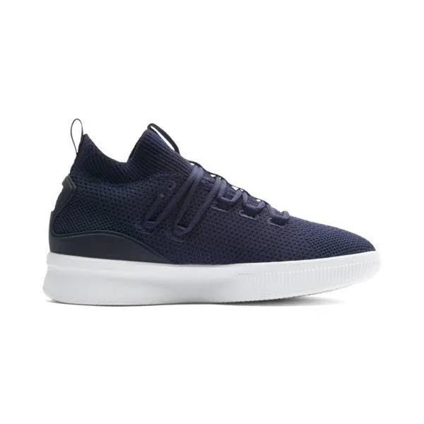 Puma Clyde Court Core Basketball Shoes, Peacoat, 16