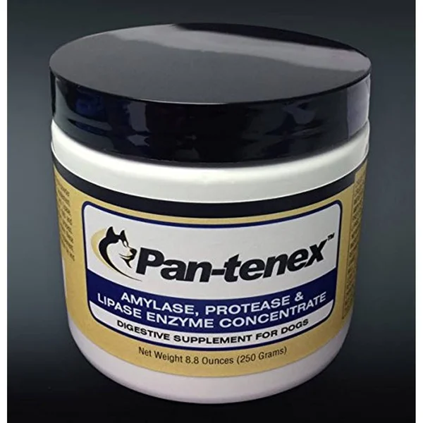 Pan-tenex 10x Digestive Enzymes for Dogs - 8.8 Ounces 250 Grams