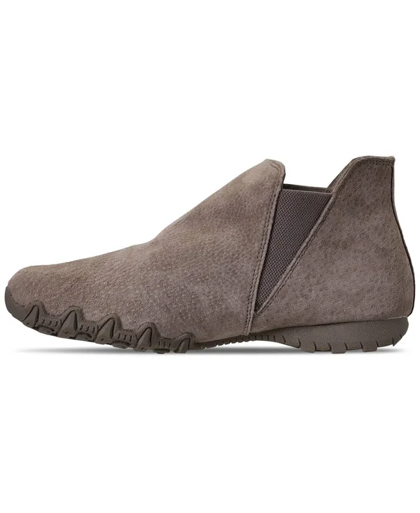 Skechers Women's Relaxed Fit Bikers MC Bellore Bootie - Taupe