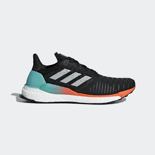 Adidas Solar Boost Black/Teal Men's Running Shoes, Size: 9