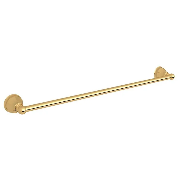 Rohl Inca Brass Palladian 30x22 Single Towel Bar