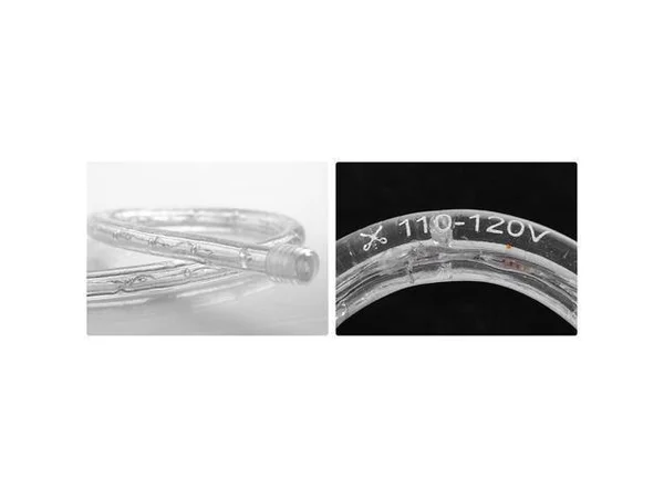 Delight 150 ft. 2 Wire LED Rope Light Holiday Valentine Party Decorative Lighting Blue
