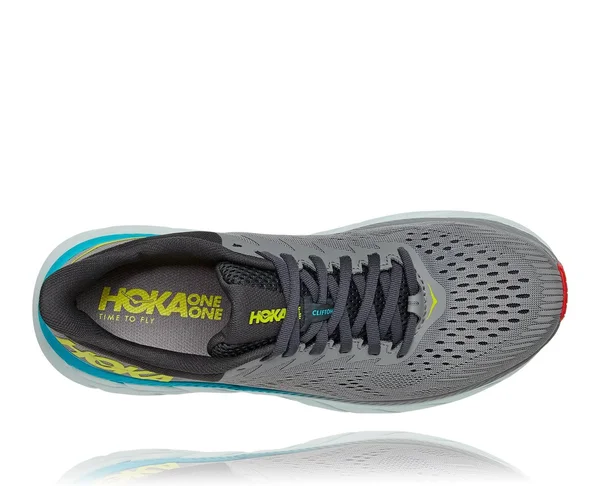 Hoka Men's Clifton 7 - Wild Dove - Dark Shadow - 15 - D