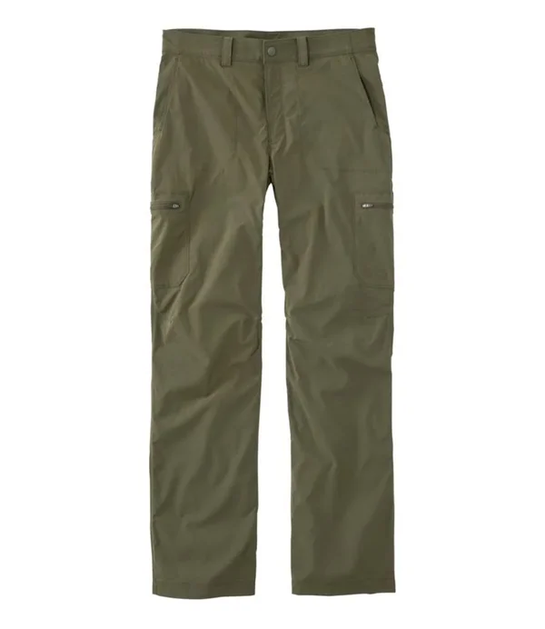 Men's Water-Resistant Cresta Hiking Pants - Standard Fit Green 34x34, L.L.Bean
