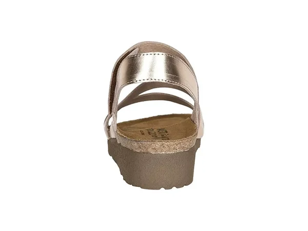 Naot Women's Kayla Sandal - Size: 36, Rose Gold Leather