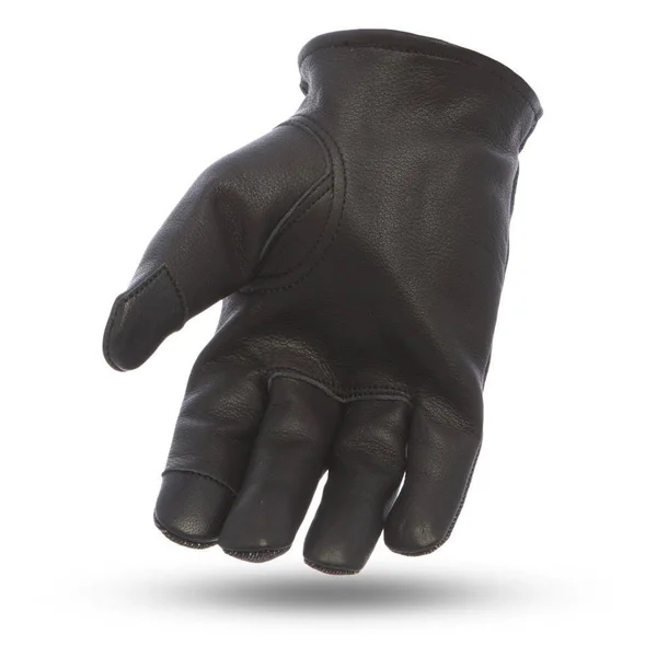 2-Tone Leather Driving Gloves - FI217 - Neoprene/Black - Leather - 3XL