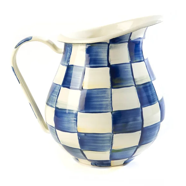MacKenzie-Childs - Royal Check Pitcher