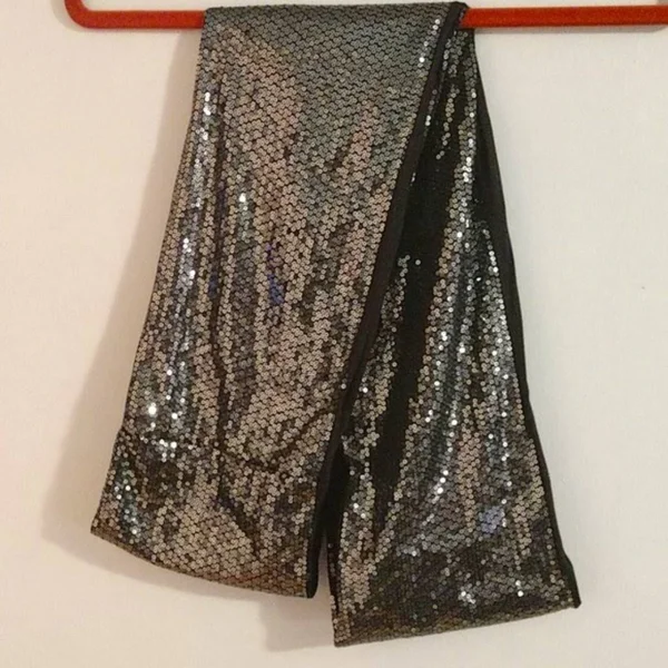Express Accessories, Express Sequin Infinity Scarf, Color: Black/Silver, Size: Os, Dlynn18's Closet