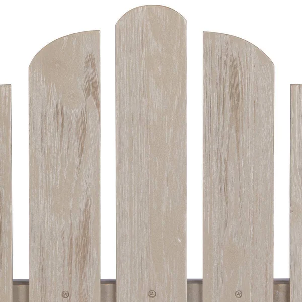 Shine Company Vintage Marina Adirondack Chair - Taupe Gray