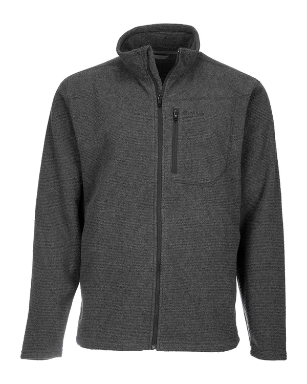 Simms Rivershed Full Zip - Dark Moon, M