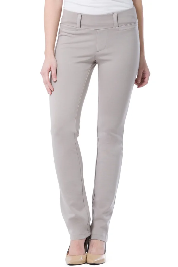 Ponte Pants, Women’s Straight Leg Ponte Dress Pants, Fishers Finery