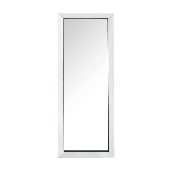 Inspired Home Coral 63-in L x 23.5-in W Silver Polished Floor Mirror - JF147-09NC-LS