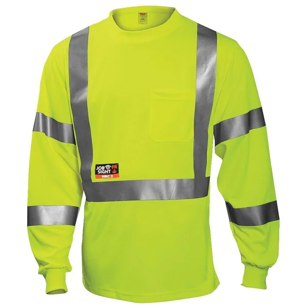 Tingley S85522 FR Long Sleeve T-Shirt - yellow, 2Xl