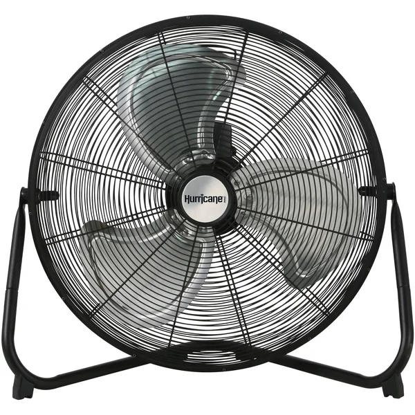 Hurricane Pro High Velocity Metal Floor Fan 20 in