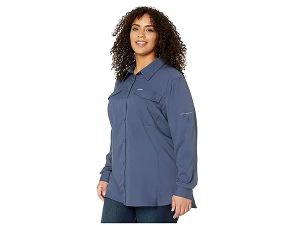 Columbia Silver Ridge Lite Long Sleeve Shirt 2x - Nocturnal